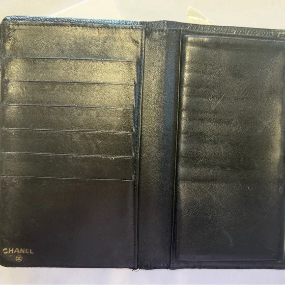 Chanel Black Caviar Leather Wallet - Picture 3 of 14